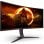 AOC G2 CU34G2X/BK Monitor PC 86,4 cm (34") 3440 x 1440 Pixel Quad HD LED Nero, Rosso