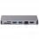 Digitus DA-70877 laptop-dockingstation & portreplikator Kabelgebunden USB 3.2 Gen 1 (3.1 Gen 1) Type-C Grau