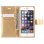 Mercury Goospery Funda Billetera Dorada para iPhone 7/8