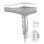 Secador de Cabelo Profissional Iónico Cecotec Bamba IoniCare 5300 Maxi Aura 2200W Ar Frio Difusor Branco