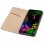 Cool Funda Flip Cover Liso Beige para LG G8 ThinQ