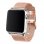 Bracelet métallique en or rose cool pour Apple Watch 38/40 mm série 1/2/3/4/5/SE