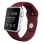 Cool Correa Goma Burdeos para Apple Watch 38/40 mm Series 1/2/3/4/5