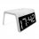 Ksix Alarm Clock 2 Despertador/Cargador Inalámbrico Blanco