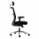 Chaise de bureau ergonomique noire Euromof Atlanta