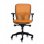 Euromof Boston Cadeira de Escritório com Suporte Lombar Laranja