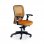 Euromof Boston Cadeira de Escritório com Suporte Lombar Laranja