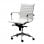 Fauteuil de bureau Euromof London avec dossier bas blanc