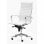 Fauteuil de bureau Euromof London avec dossier haut blanc