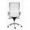 Fauteuil de bureau Euromof London avec dossier haut blanc