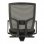 Euromof Chicago Silla de Oficina con Soporte Lumbar y Ruedas Blandas Negra