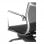 Chaise de bureau Euromof Berlin avec dossier bas noir