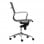 Chaise de bureau Euromof Berlin avec dossier bas noir