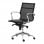 Chaise de bureau Euromof Berlin avec dossier bas noir
