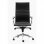 Chaise de bureau Euromof London avec dossier haut noir