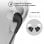 Iluv Bubble Gum Air Auriculares Bluetooth Negros