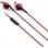 iLuv FitActive Sport Auriculares Rojos