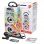 Dynasonic Karaoke 025 Altavoz Bluetooth con Karaoke y 2 Micrófonos Multicolor