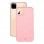 Ksix Silk Funda Eco-Friendly Rosa para iPhone 11 Pro