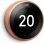 Google Nest Learning Thermostat Thermostat intelligent de 3e génération en cuivre