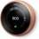 Google Nest Learning Thermostat Thermostat intelligent de 3e génération en cuivre