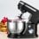 Prixton KR200 Batidora Amasadora 1000W Negra/Inox