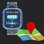 Prixton Kids Tracker G300 Reloj con GPS para Niños Azul