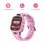 Prixton Kids Tracker G300 GPS-Uhr für Kinder, Rosa
