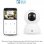 Garza Smart Cámara Inteligente de Vigilancia IP 720P HD Wifi 360º para Interior