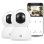 Garza Smarthome Pack 2 Cámaras Vigilancia 720p HD WiFi 360º