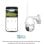 Garza Smart Cámara Inteligente de Vigilancia 1080P HD Wifi 360° para Exterior
