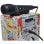 Dynasonic Karaoke 025 Altavoz Bluetooth con Karaoke y 2 Micrófonos Graffiti