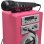 Dynasonic Karaoke 025 Altavoz Bluetooth con Karaoke y 2 Micrófonos Rosa