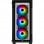 Corsair iCUE 220T RGB Cristal Templado USB 3.1 Blanca
