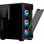Corsair iCUE 220T RGB Cristal Templado USB 3.1 Negra