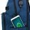 Lois Dilingham Mochila Reforzada para Portátil hasta 15.6" con USB y MiniJack Azul Marino