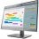 HP EliteDisplay E243i 61 cm (24") 1920 x 1200 pixels WUXGA LED Noir, Argent