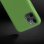 Avizar Funda de Silicona Semirígida Verde Mate para Apple iPhone 11 Pro Max