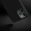 Coque en silicone semi-rigide noir mat Avizar pour Apple iPhone 11 Pro Max