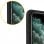 Coque en silicone semi-rigide noir mat Avizar pour Apple iPhone 11 Pro Max