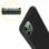 Coque en silicone semi-rigide noir mat Avizar pour Apple iPhone 11 Pro Max