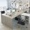 Habitdesign Adapta XL Mesa de Escritorio Blanco/Gris