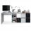 Habitdesign Adapta XL Mesa de Escritorio Blanco/Gris
