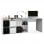 Habitdesign Adapta XL Mesa de Escritorio Blanco/Gris