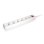 Regleta Equip 245552 6 Tomas con Interruptor Blanca y Cable 1,5 m