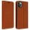 Avizar Capa de Couro Camel para Apple iPhone 11 Pro Max