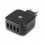 Chargeur mural Conceptronic 4xUSB 5A Noir