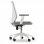 Euromof Tirana Silla de Oficina Blanca/Gris