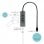 i-tec Metal C31METALG3HUB pannello drive bay Grigio