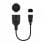 Nanocable Cable Adaptador C14 a CEE7 Macho/Hembra 25cm